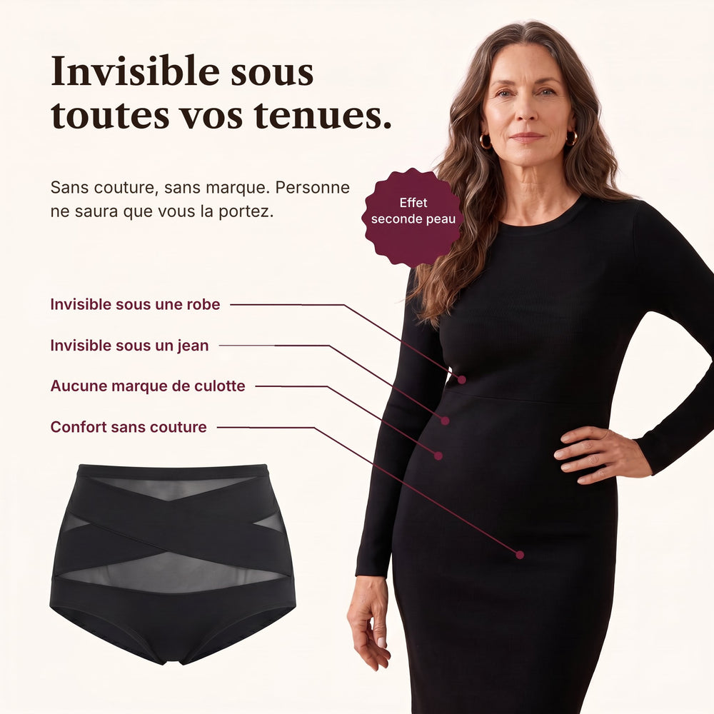 Koré Galbe invisible sous une robe ajustée