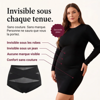 Invisible sous toutes vos tenues, zéro couture, zéro marque