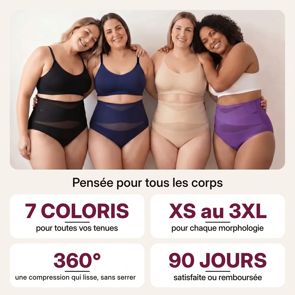 Pensée pour chaque morphologie, 7 coloris, du XS au 3XL