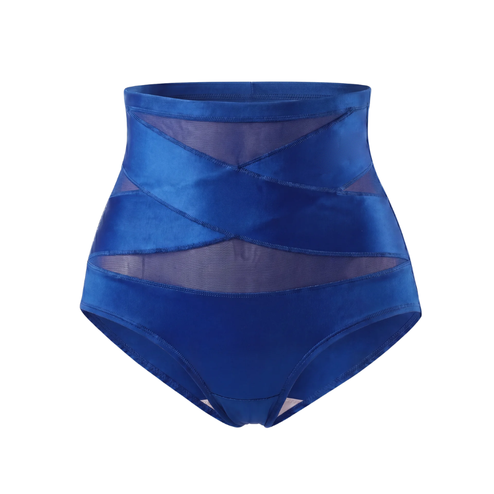 Culotte gainante post-partum Koré Galbe - Coloris Bleu roi