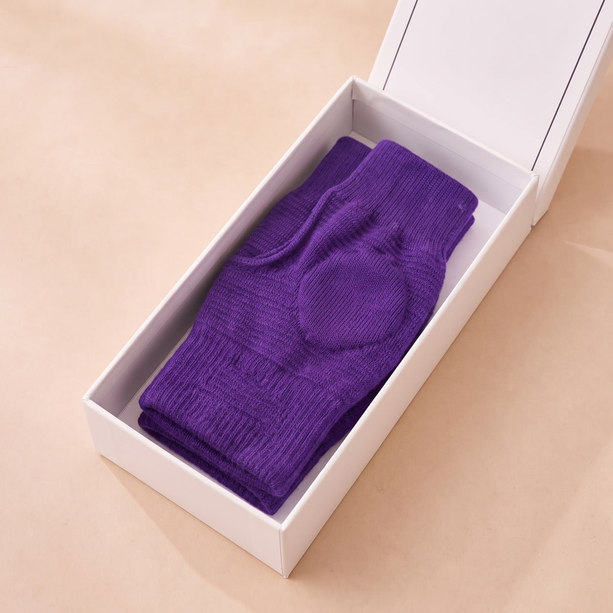 Le Koré Maille violet dans son coffret