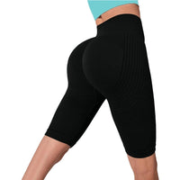 Short sculptant 3D, coloris noir